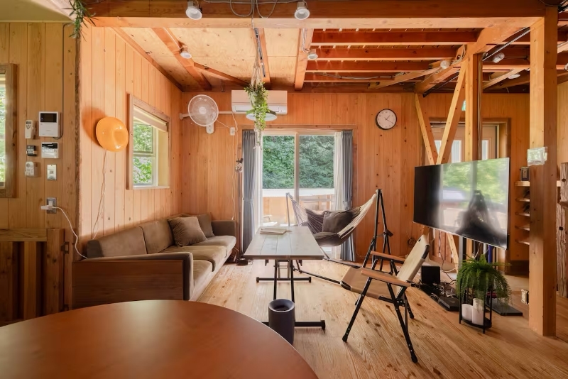 森で過ごす贅沢な時間